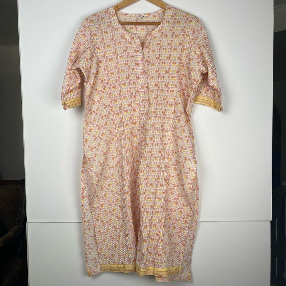 Pink, Orange and Yellow Tunic